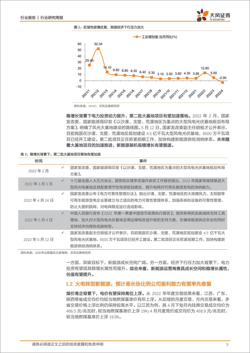 《公用事业行业天风问答系列：当前时点如何看电力各细分板块？-20220522-天风证券-15页》 - 第6页预览图