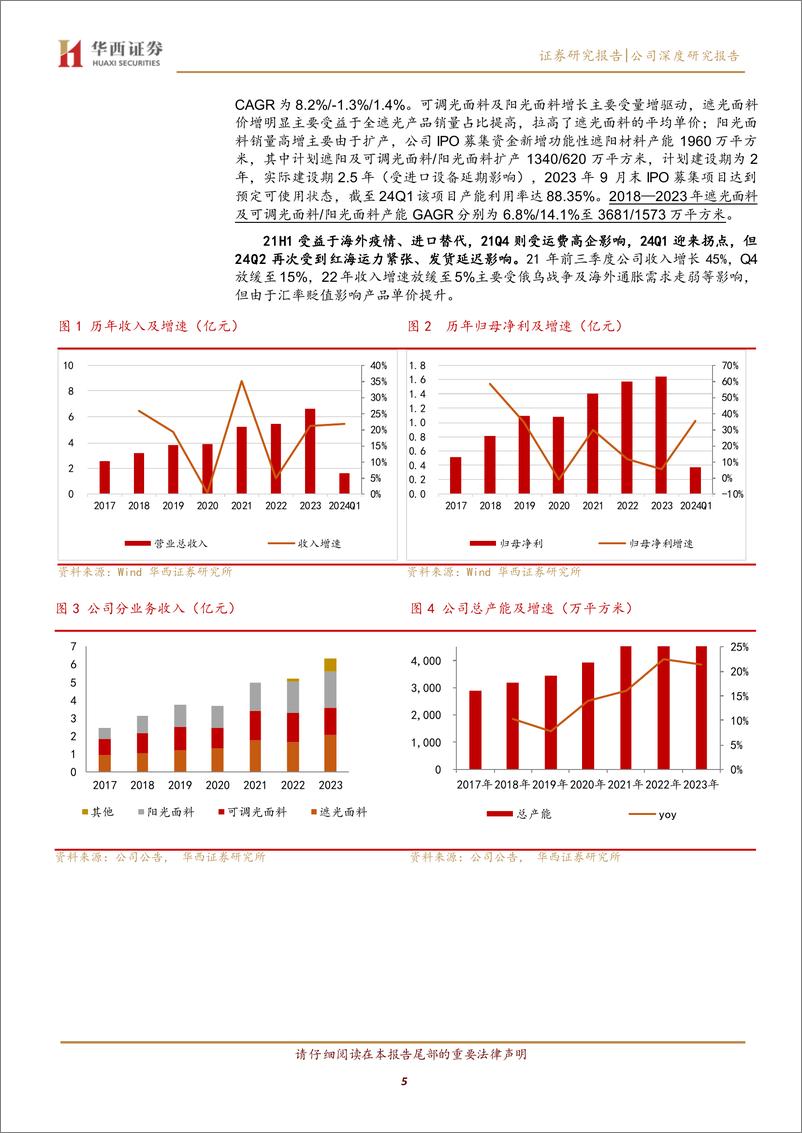 《玉马遮阳(300993)功能遮阳龙头，期待产能释放%2b市场拓展红利-240715-华西证券-29页》 - 第5页预览图