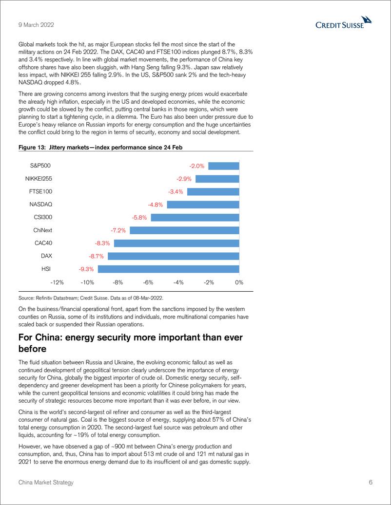 《瑞信-中国投资策略-俄乌冲突：重新评估能源安全-2022.3.9-40页》 - 第7页预览图