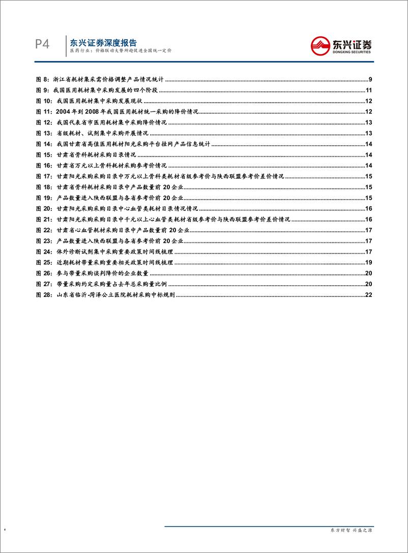 《医药行业浙江省医用耗材采购模式思考之二：价格联动大势所趋促进全国统一定价-20190801-东兴证券-25页》 - 第5页预览图