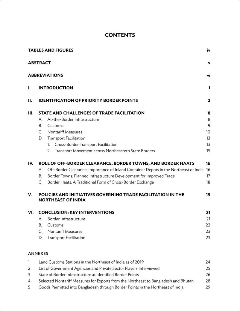 《亚开行-确定挑战并改善印度东北部各州的贸易便利化（英）-2022.12-38页》 - 第6页预览图