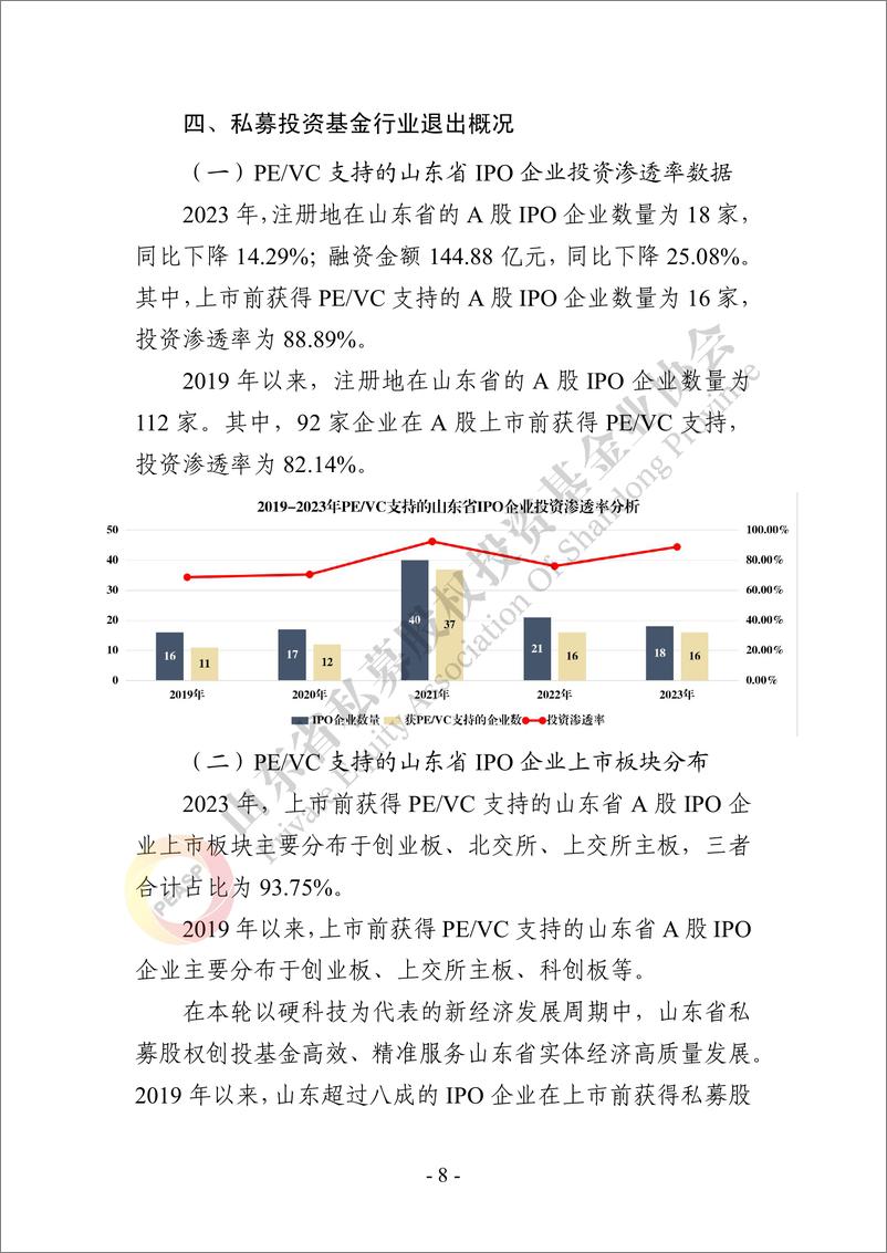 《山东省私募投资基金行业发展报告》 - 第8页预览图