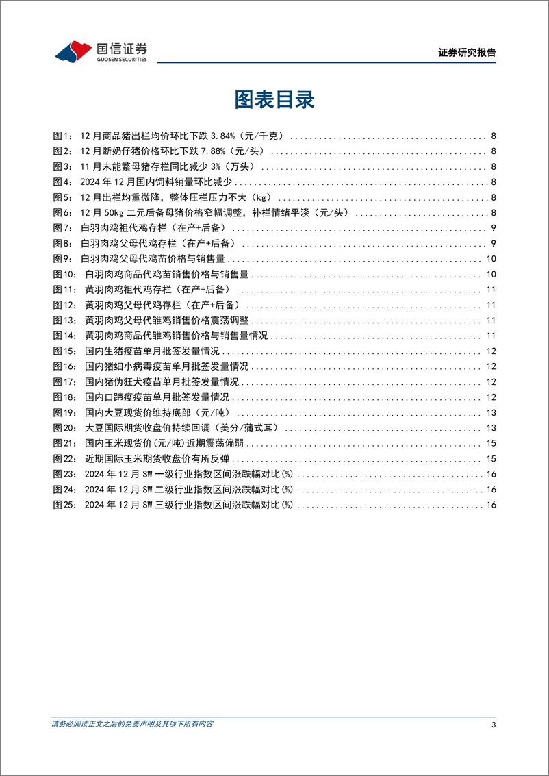 《农林牧渔行业2025年1月投资策略：看好橡胶中长期景气上行，聚焦宠物优质标的布局机会-250115-国信证券-20页》 - 第3页预览图