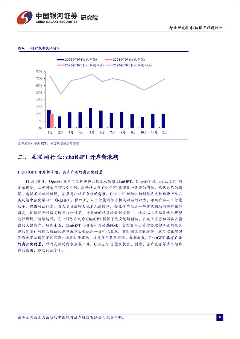 《20230209-银河证券-传媒互联网行业1月行业动态报告：关注ChatGPT催化，持续看好游戏板块投资机会》 - 第8页预览图