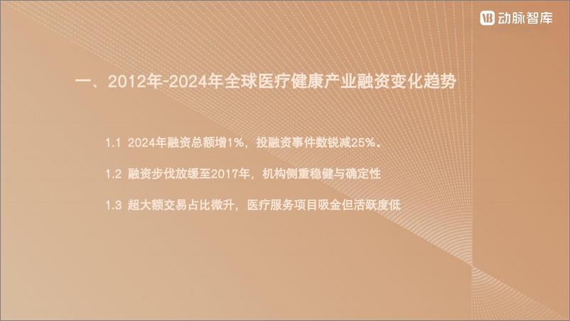 《2024年全球医疗健康产业资本报告-动脉智库》 - 第7页预览图