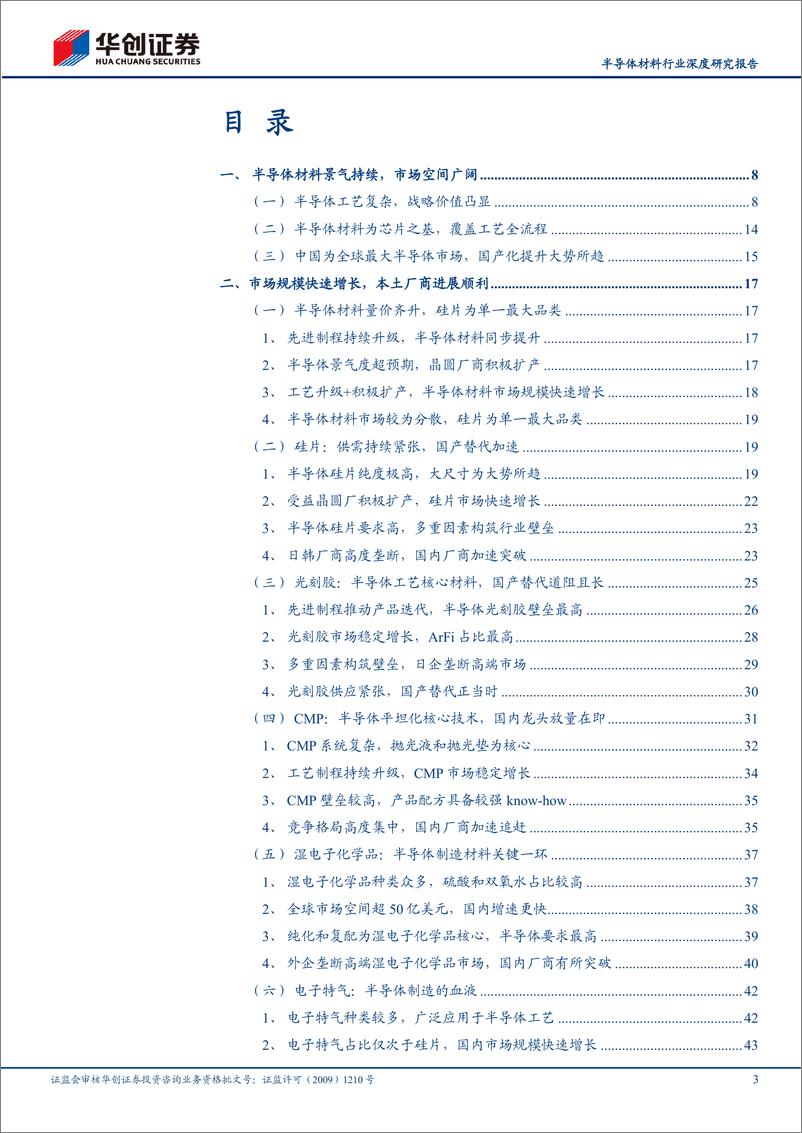 《半导体材料行业深度研究报告：半导体材料景气持续，国产替代正当时-20220520-华创证券-56页》 - 第4页预览图