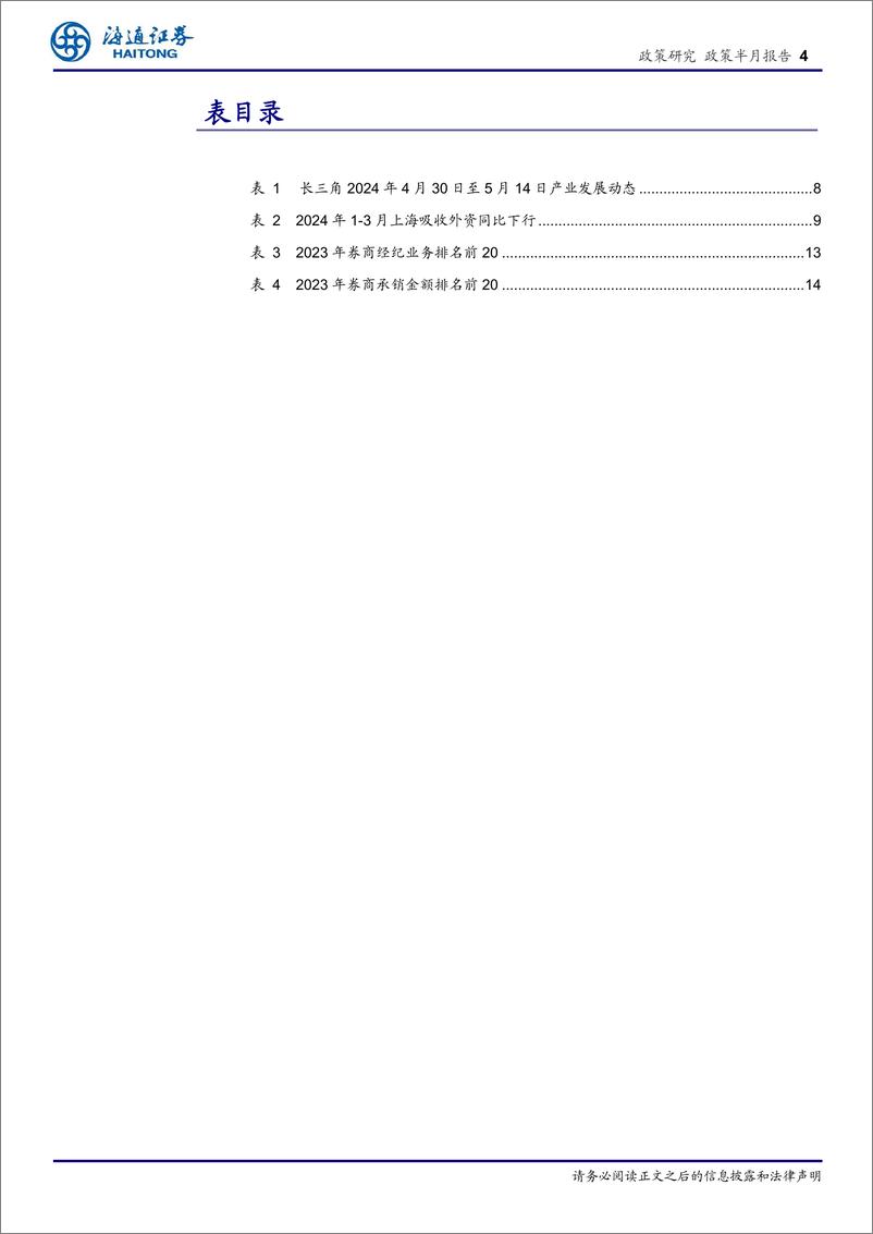 《长三角经济新观察(五月上)：储能布局与消费需求增长引领区域发展新趋势-240517-海通证券-16页》 - 第4页预览图