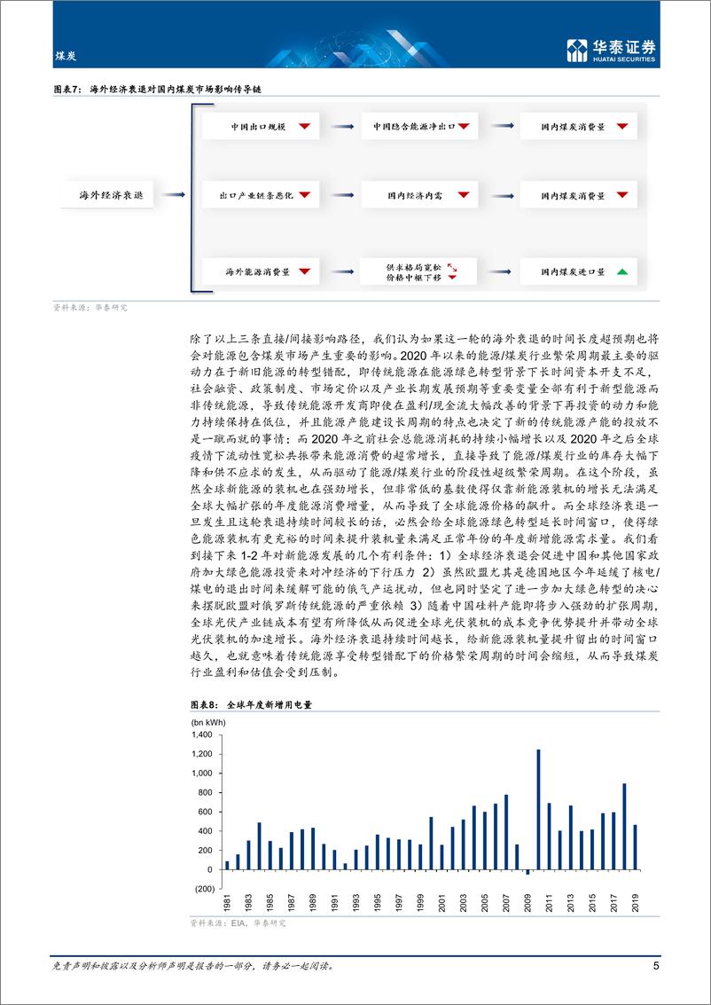 《煤炭行业： 海外衰退，一个较大边际影响变量-20220809-华泰证券-18页》 - 第6页预览图