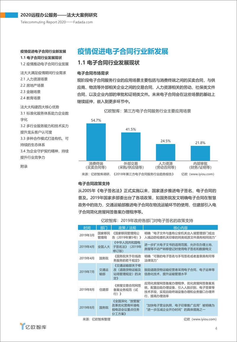 《疫情下电子合同新机遇：2020远程办公服务—法大大案例研究》 - 第4页预览图