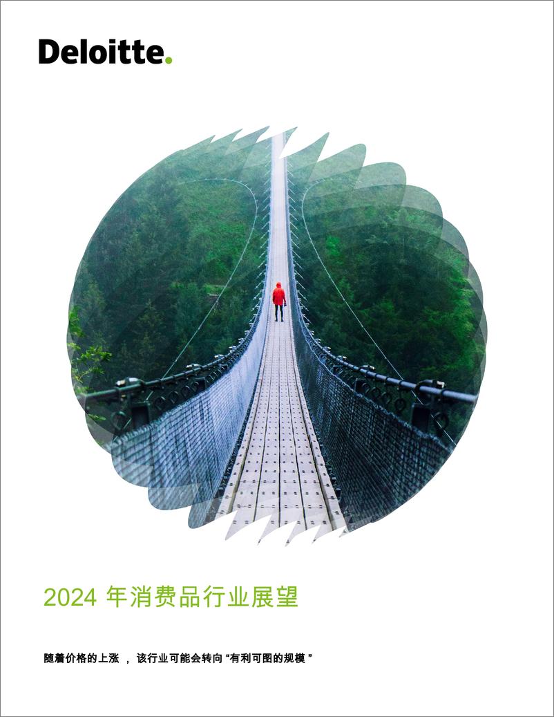 《2024年消费品行业展望（英译中）-24页》 - 第1页预览图