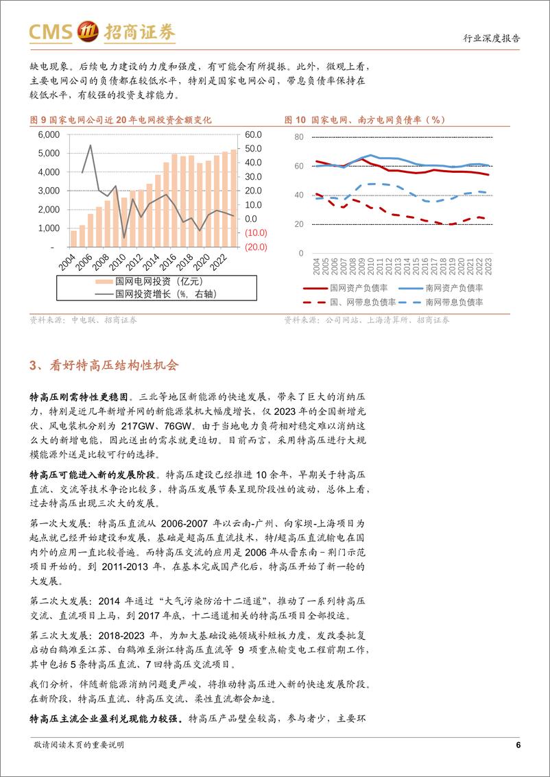 《电力设备及新能源行业电力设备系列报告(28)：电网装备板块中期投资策略-240617-招商证券-17页》 - 第6页预览图