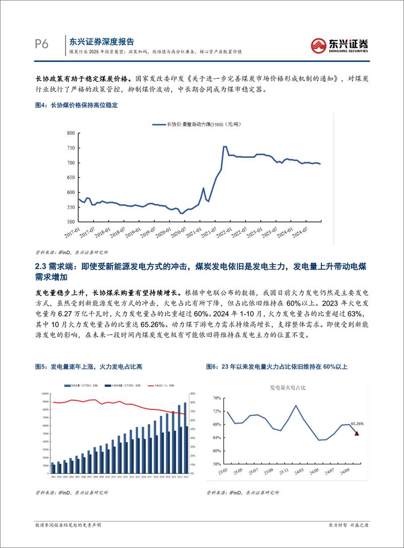 《煤炭行业2025年投资展望：政策加码，低估值与高分红兼备，核心资产具配置价值-241217-东兴证券-14页》 - 第6页预览图