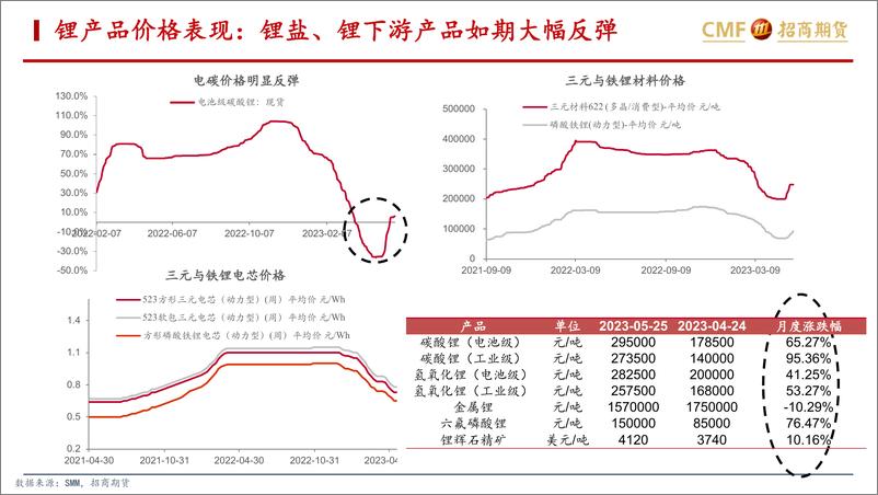 《5月锂、镍产业链分析与展望：电池金属短线分化，关注供给放量节奏-20230531-招商期货-23页》 - 第6页预览图