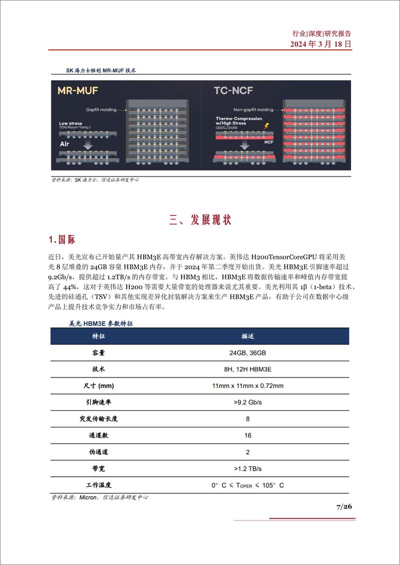 《HBM行业深度：制造工艺、发展现状、竞争格局、市场测算及相关公司深度梳理》 - 第7页预览图