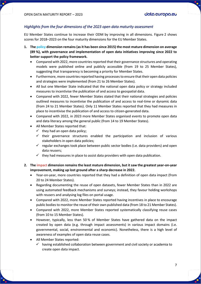 《2023年开放数据成熟度（ODM）》 - 第7页预览图