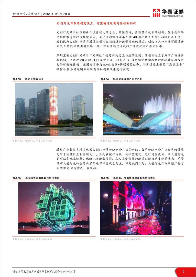 《2018年  照明工程进入文创灯光新阶段【21页】》 - 第8页预览图
