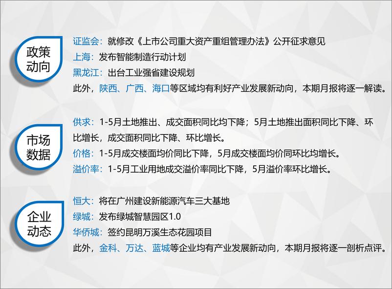 《中指-产业地产市场月度报告（2019年6月）-2019.6-24页》 - 第4页预览图