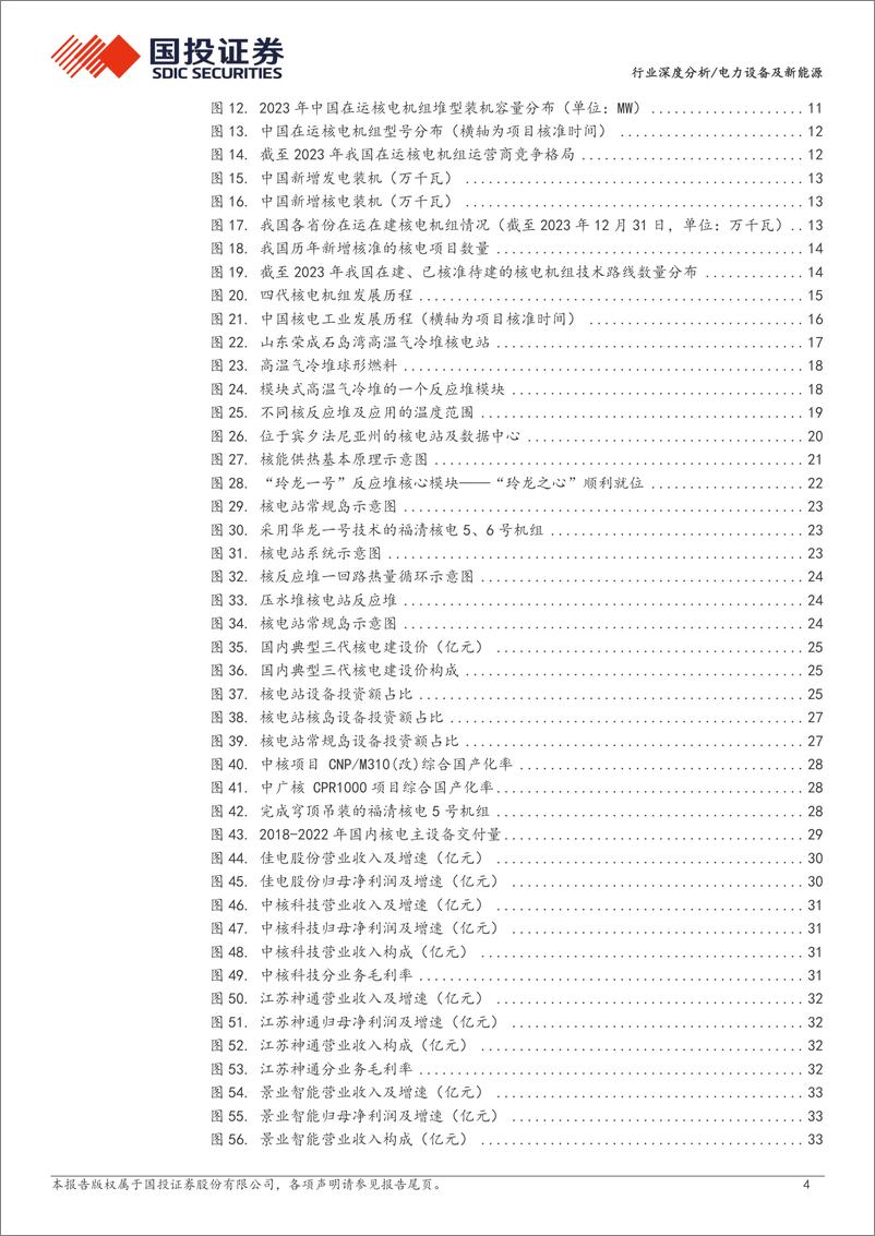 《电力设备及新能源行业深度分析：核电景气度持续提升，三代四代核电技术打开设备新空间-240501-国投证券-38页》 - 第4页预览图