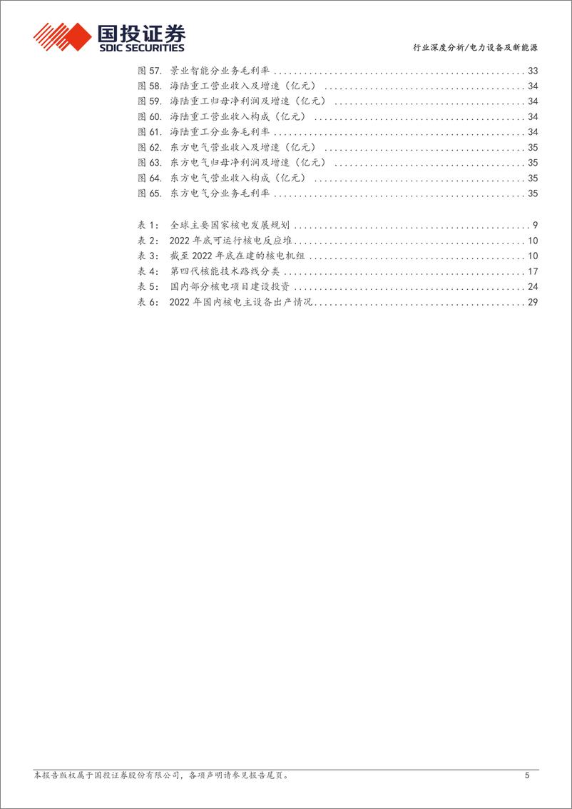 《电力设备及新能源行业深度分析：核电景气度持续提升，三代四代核电技术打开设备新空间-240501-国投证券-38页》 - 第5页预览图