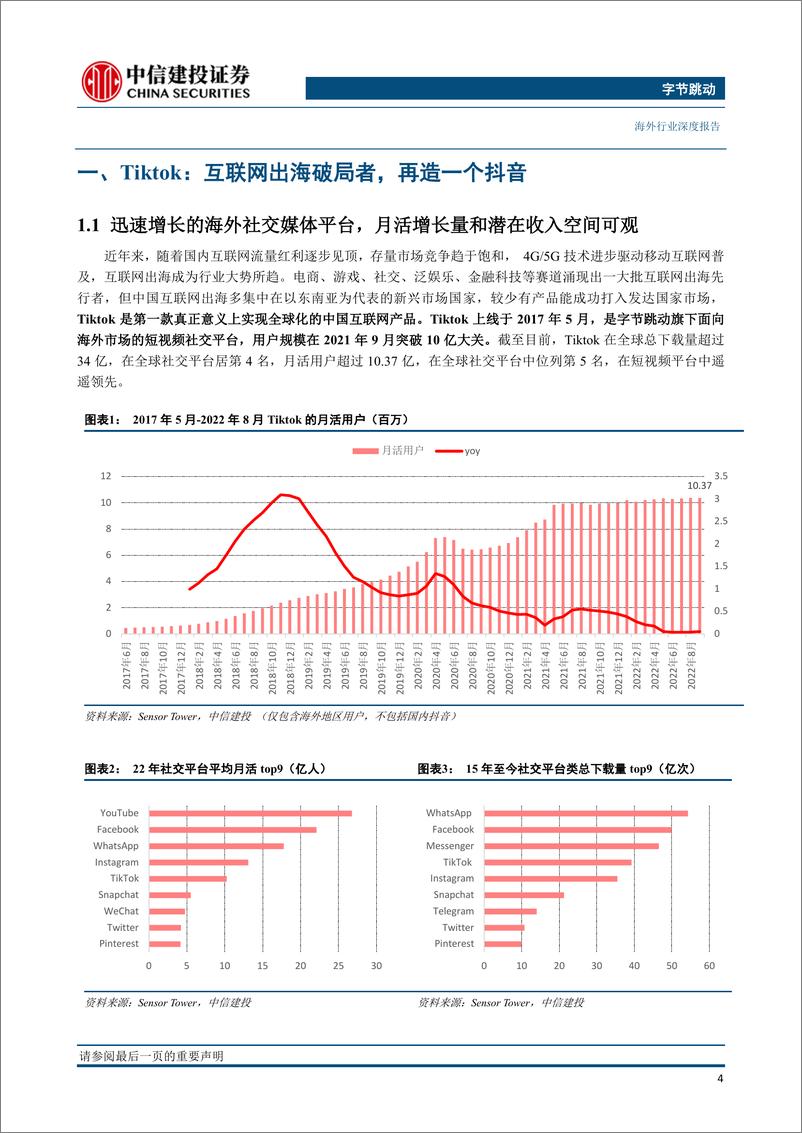 《互联网电商行业字节跳动系列研究之四（Tiktok 篇）：互联网出海破局者，再造一个抖音-中信建投》 - 第7页预览图