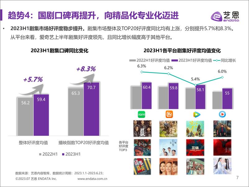 《2023H1国产剧市场及趋势研究报告-21页》 - 第8页预览图