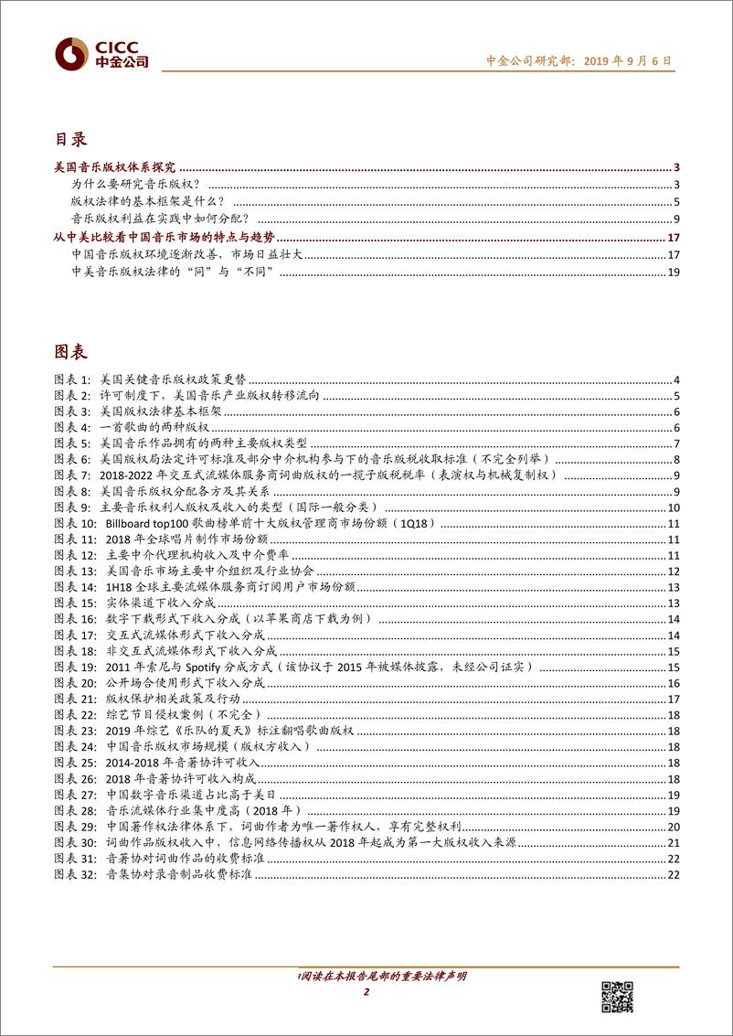 《传媒行业产业系列研究之二：从中美比较视角看音乐版权市场趋势-20190906-中金公司-26页》 - 第3页预览图