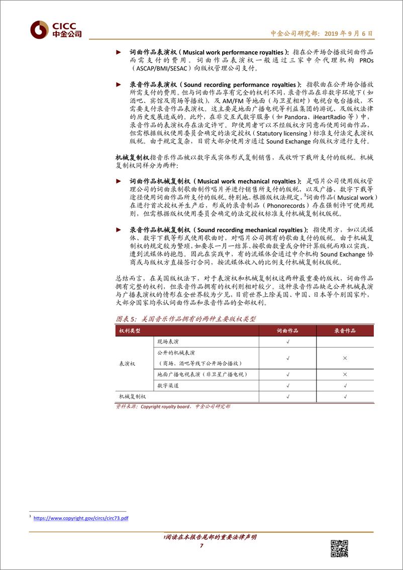 《传媒行业产业系列研究之二：从中美比较视角看音乐版权市场趋势-20190906-中金公司-26页》 - 第8页预览图