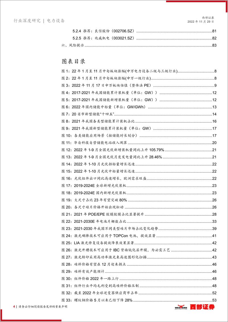 《电力设备与新能源行业2023年度策略报告：风光依旧，储能争鸣-20221129-西部证券-84页》 - 第5页预览图