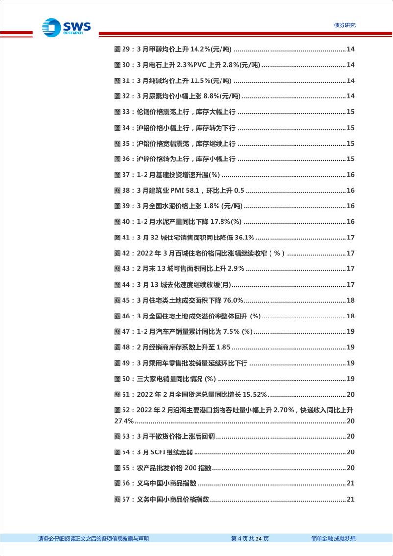 《行业利差及产业链高频跟踪月报2022年第3期：石化产品价格走强，工程机械旺季滞后-20220410-申万宏源-24页》 - 第5页预览图