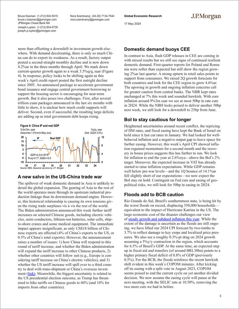 《JPMorgan Econ  FI-Global Data Watch Tiptoe through the tulips with me-108279385》 - 第3页预览图