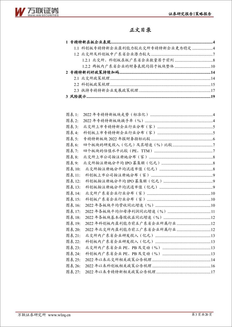 《策略深度报告：科创板、北交所专精特新企业表现如何？-20230310-万联证券-20页》 - 第5页预览图