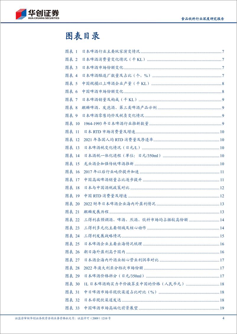 《食品饮料行业深度研究报告：中日对比研究系列五，镜鉴日本啤酒，差异之中寻启示-20230826-华创证券-27页》 - 第5页预览图