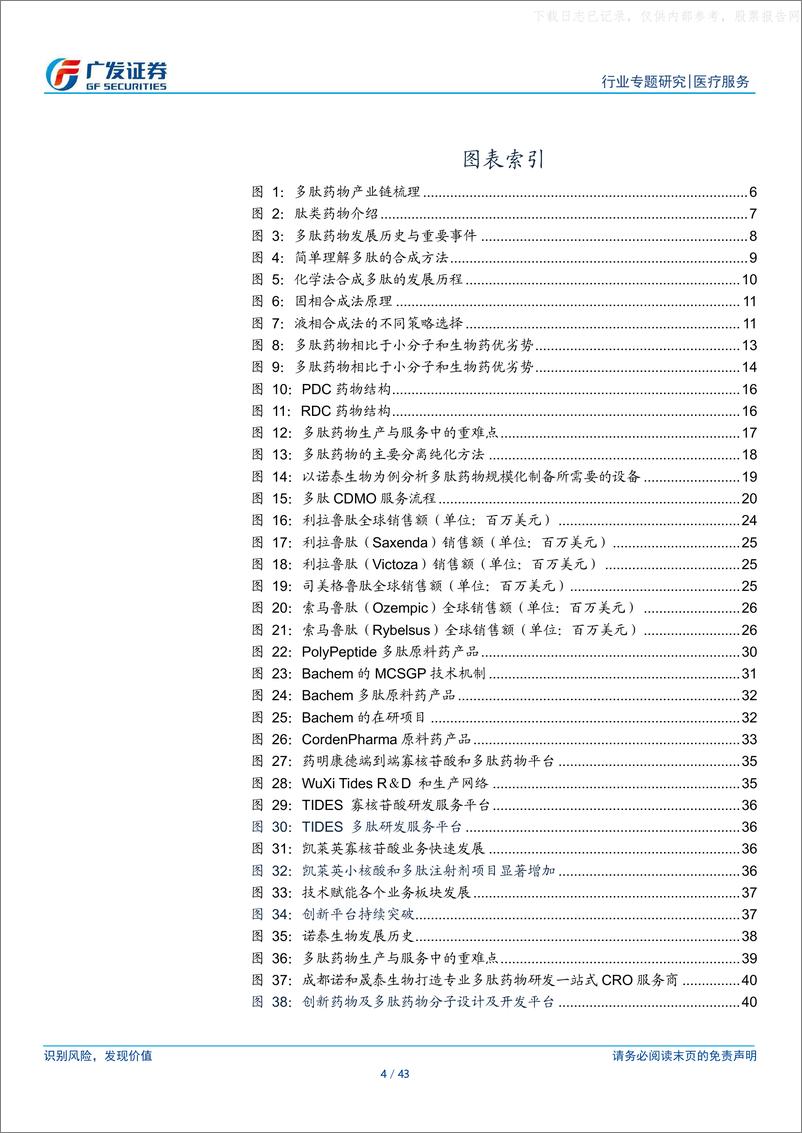 《广发证券-医疗服务行业Tides系列报告(一)：广阔空间助力产业链发展，核心技术平台铸就企业长期发展护城河-230605》 - 第4页预览图