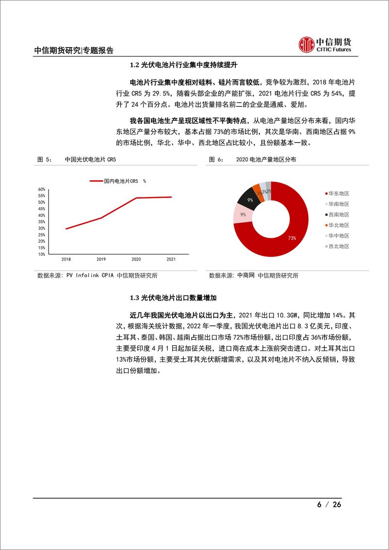 《大宗商品视角下的光伏产业系列专题之中游篇（一）：电池片及组件供需分析-20220531-中信期货-26页》 - 第7页预览图