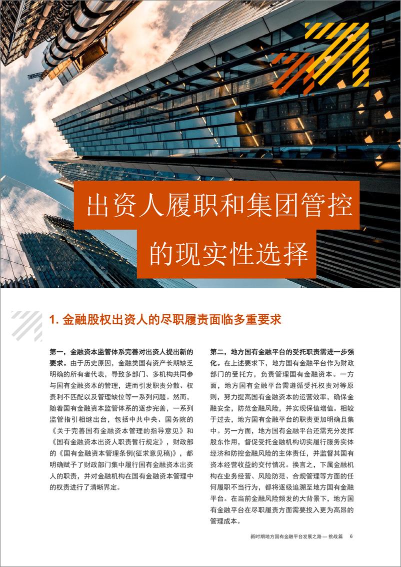 《新时期地方国有金融平台发展之路 —— 挑战篇-17页》 - 第6页预览图