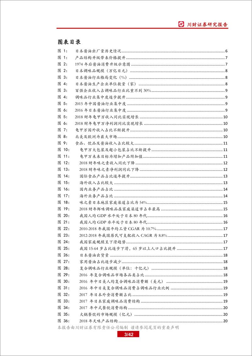 《食品饮料行业调味品系列深度报告二：产品为生意本源，多品类拓展为趋势-20191115-川财证券-42页》 - 第4页预览图