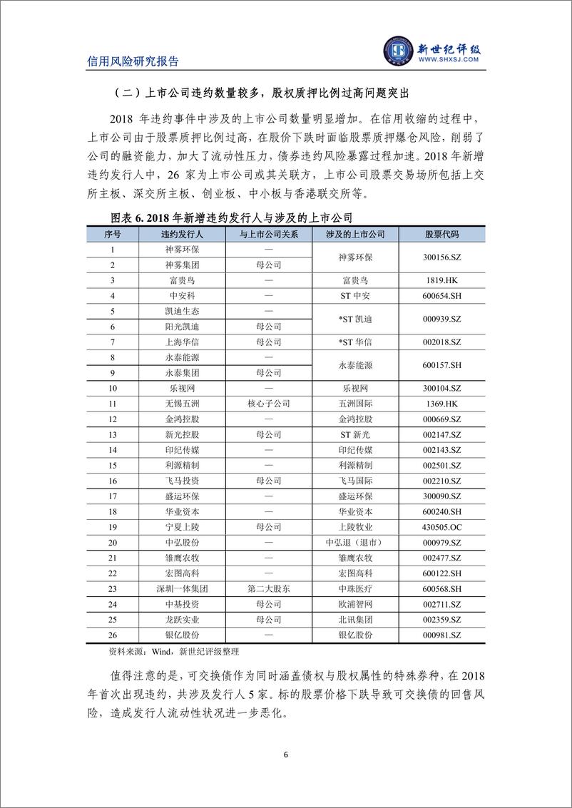 《新世纪评级-2018年债券市场违约风险分析及展望-2019.3-20页》 - 第7页预览图