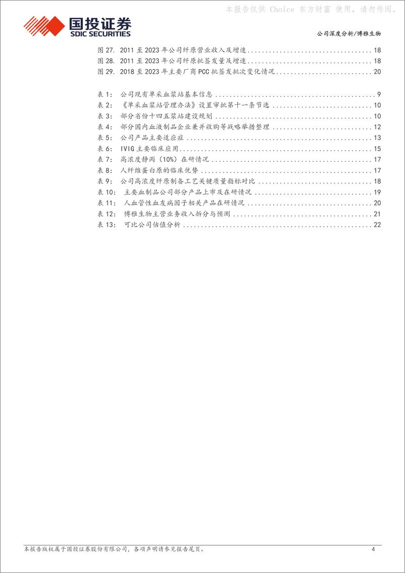 《国投证券-博雅生物-300294-华润入主赋能＋非血业务剥离，血制品领军企业迈向新征程》 - 第4页预览图