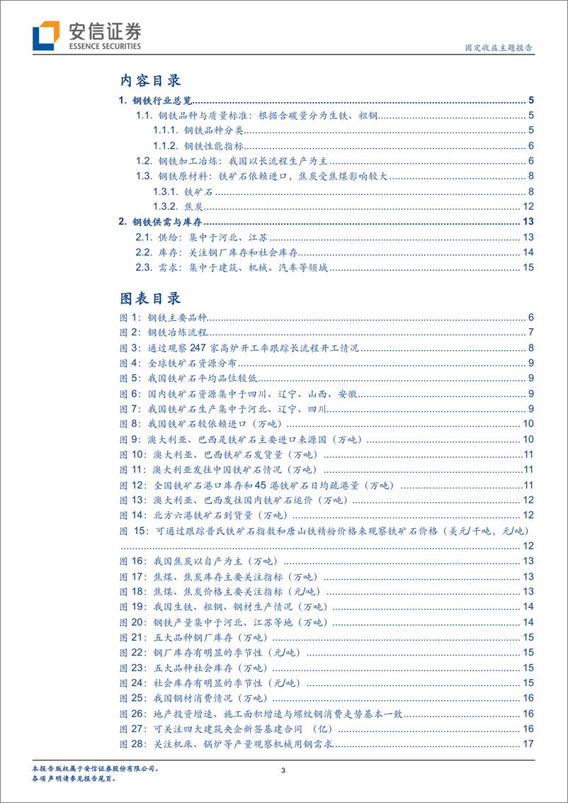 《固定收益主题报告：解码钢铁行业（一），钢铁行业全景-20220423-安信证券-19页》 - 第4页预览图