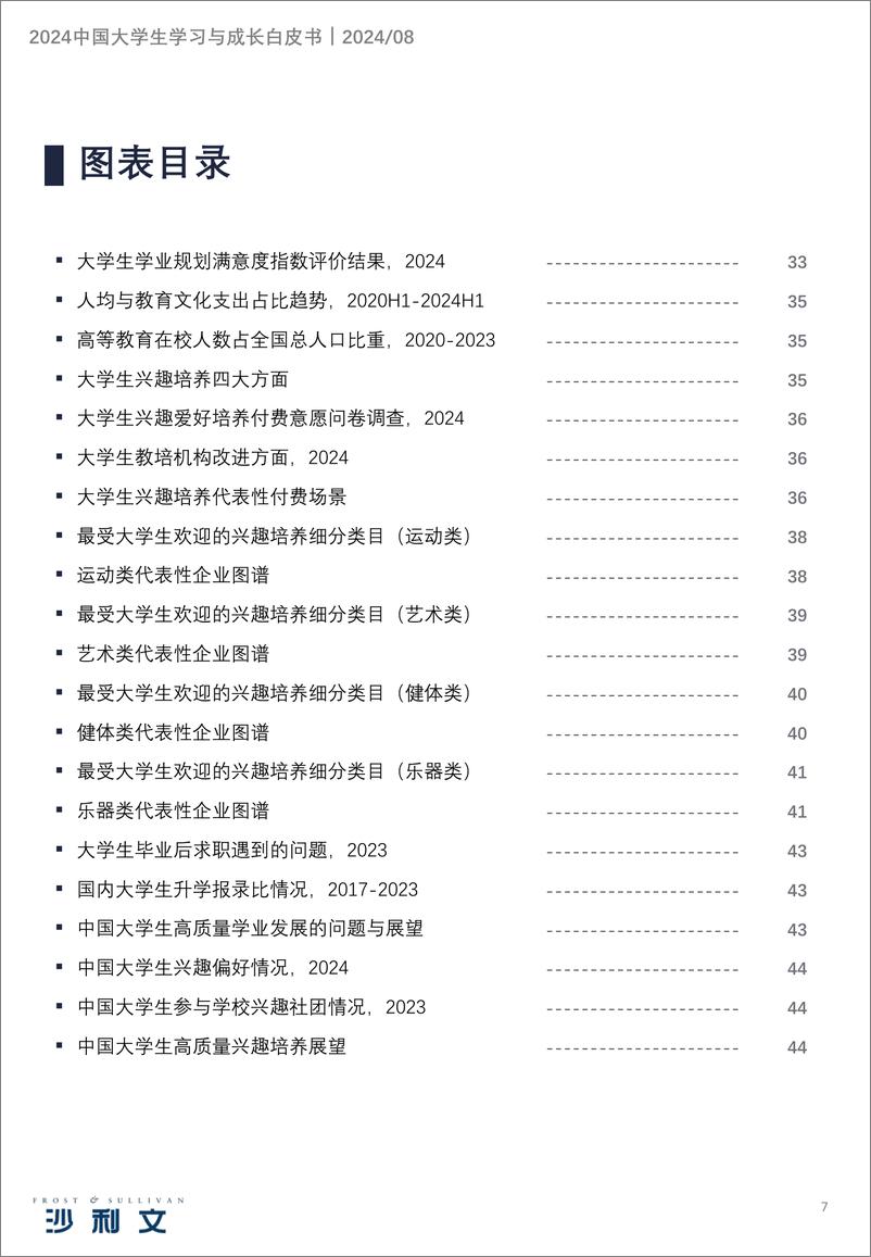 《2024年中国大学生学习与成长白皮书-沙利文》 - 第7页预览图