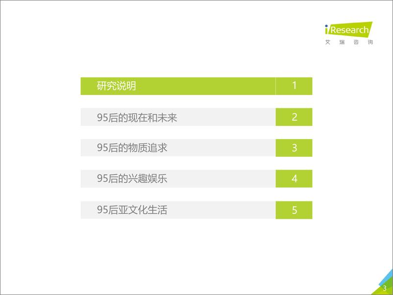 《2019年中国95后洞察报告》 - 第3页预览图