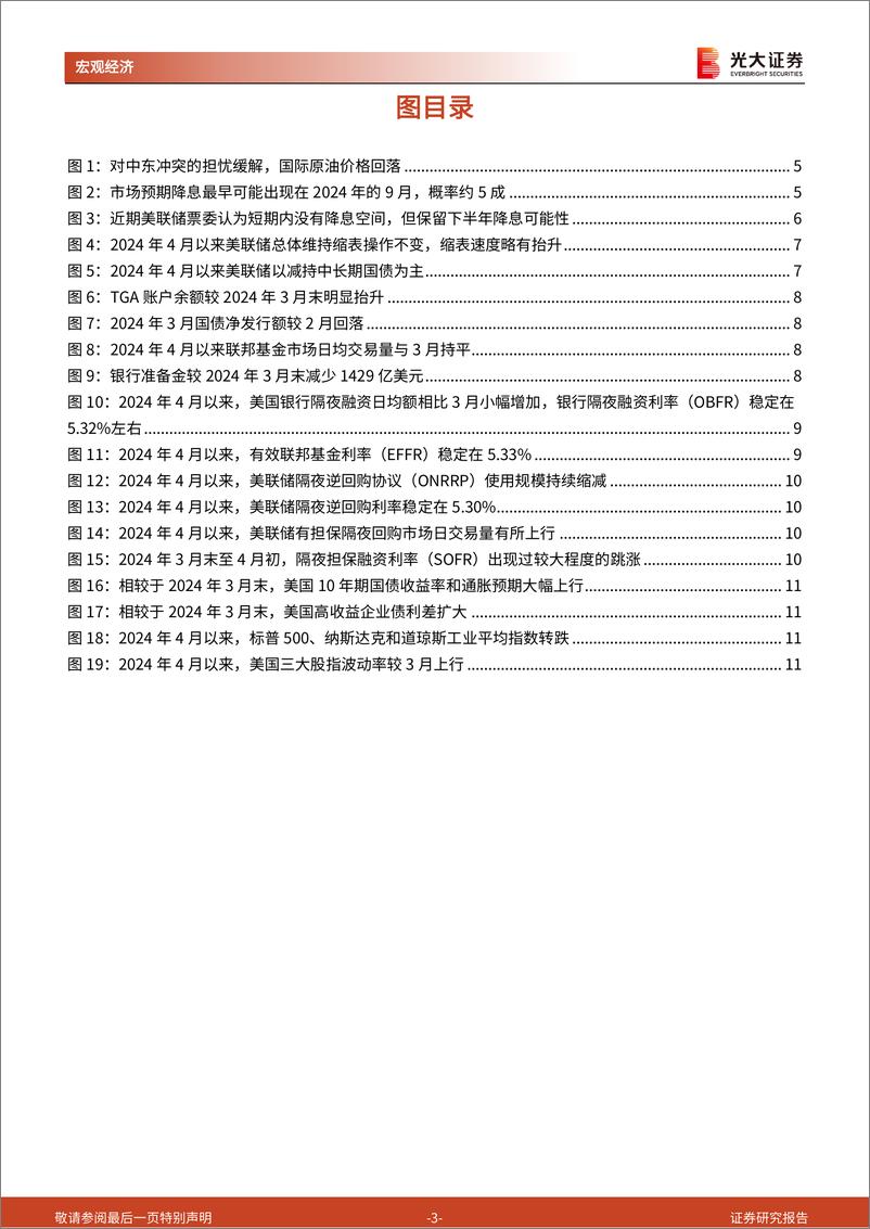 《2024年4月美国流动性观察：美债利率已进入顶部区间-240424-光大证券-12页》 - 第3页预览图