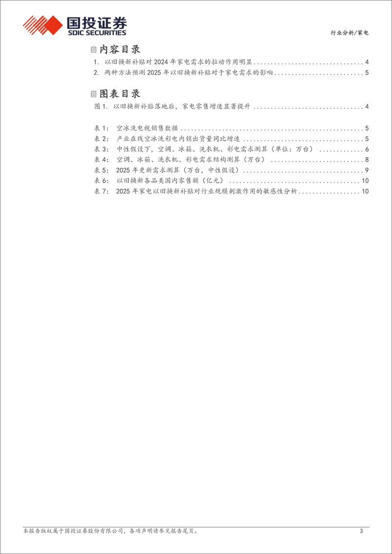 《家电行业分析：展望2025年，以旧换新政策影响几何？-250107-国投证券-12页》 - 第3页预览图