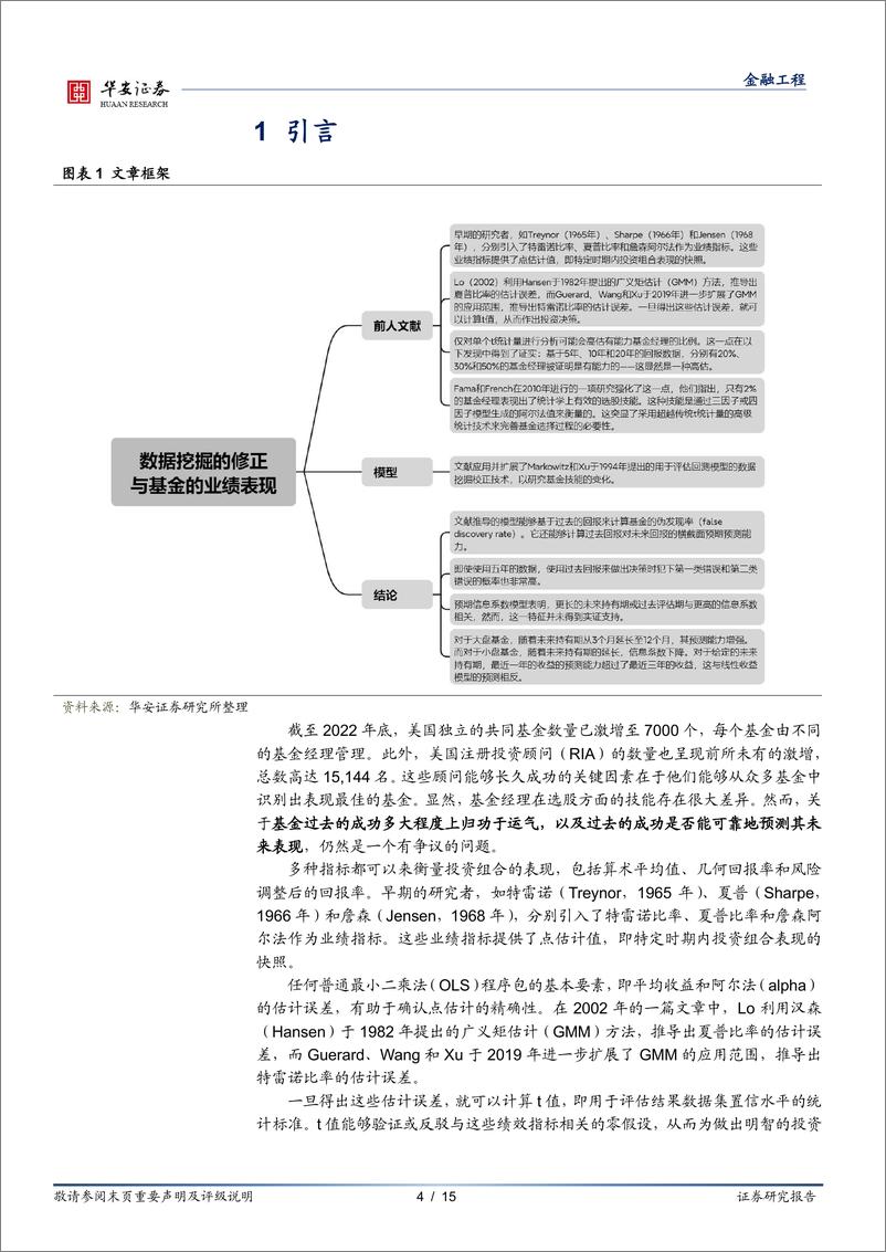 《“学海拾珠”系列之二百：数据挖掘的修正与基金的业绩表现-240814-华安证券-15页》 - 第4页预览图