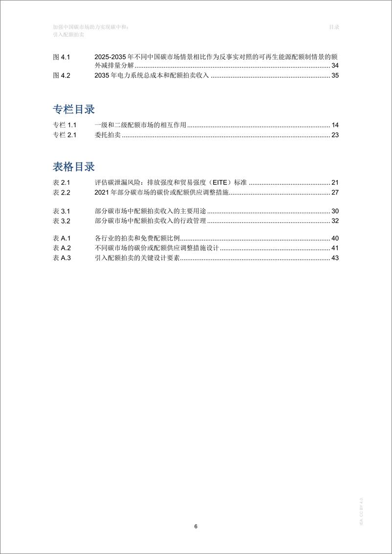 《2024加强中国碳市场助力实现碳中和报告：引入配额拍卖-国际能源署IEA》 - 第6页预览图