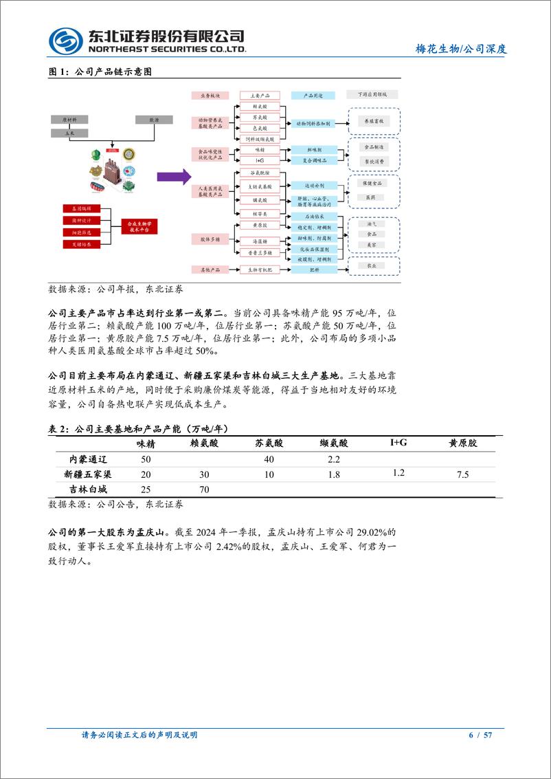 《梅花生物(600873)低估值、高分红的氨基酸全球龙头-240709-东北证券-57页》 - 第6页预览图