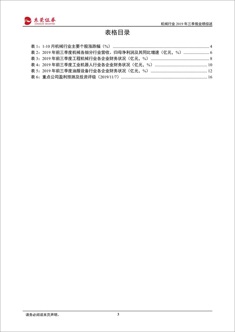 《机械行业2019年三季报业绩综述：前三季度机械行业稳健增长，工程机械、油服设备业绩靓丽-20191108-东莞证券-17页》 - 第4页预览图