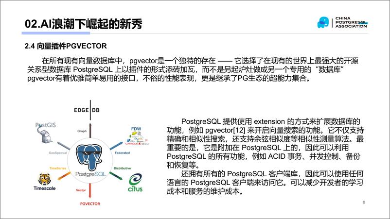 《BOE_王丁丁__PG在向量及时序的最佳实践》 - 第8页预览图