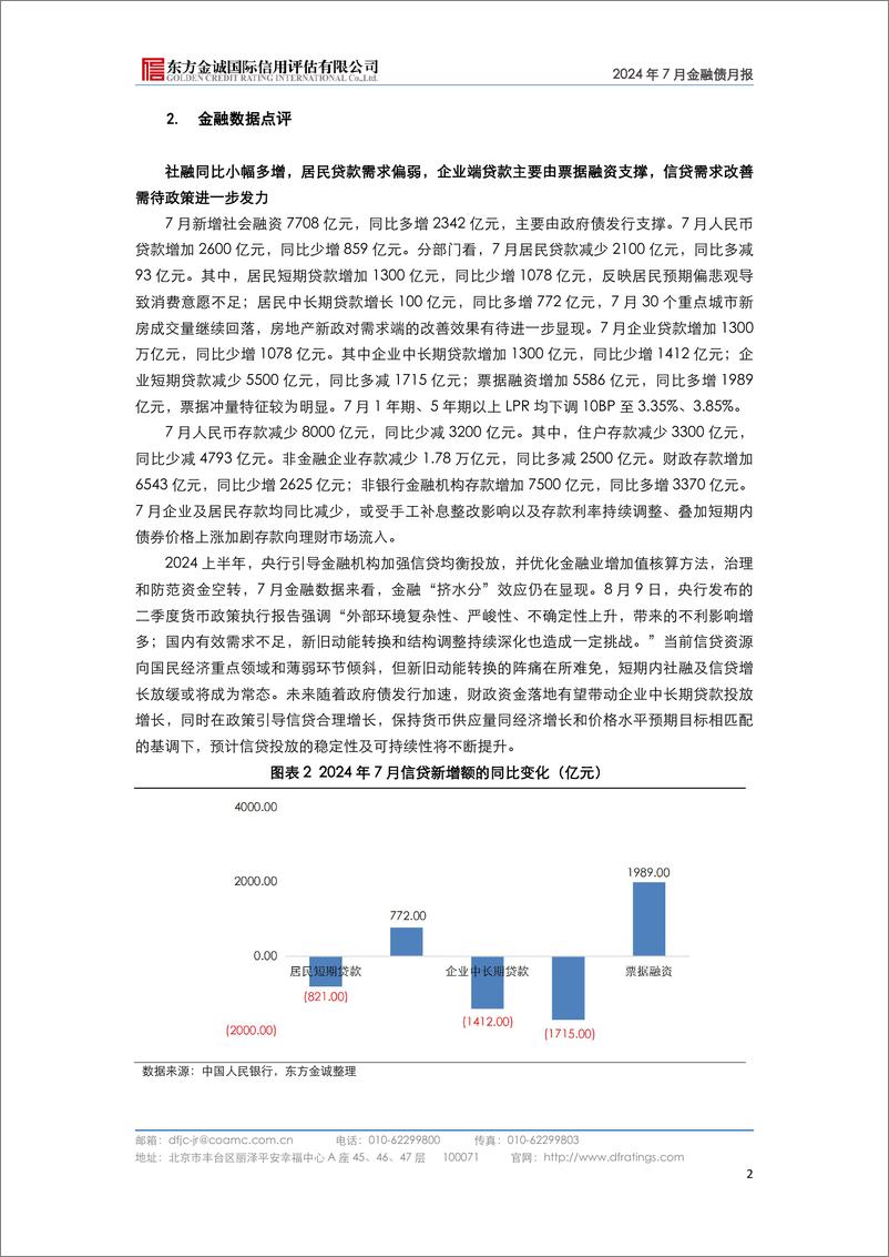 《2024年7月金融债月报：银行息差止跌企稳，宽信用利好金融债发行-240815-东方金诚-11页》 - 第4页预览图