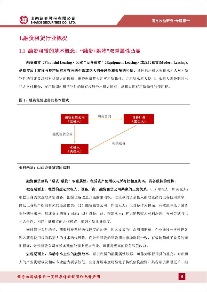 《信用策略系列报告四_一文读懂融资租赁债》 - 第8页预览图